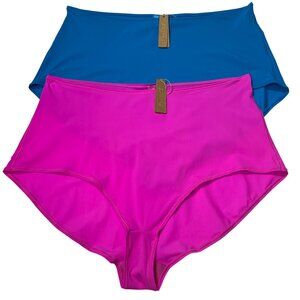 SKIMS Jelly Sheer Boy Short Lot of 2 Neon Pink Mykonos 4X
